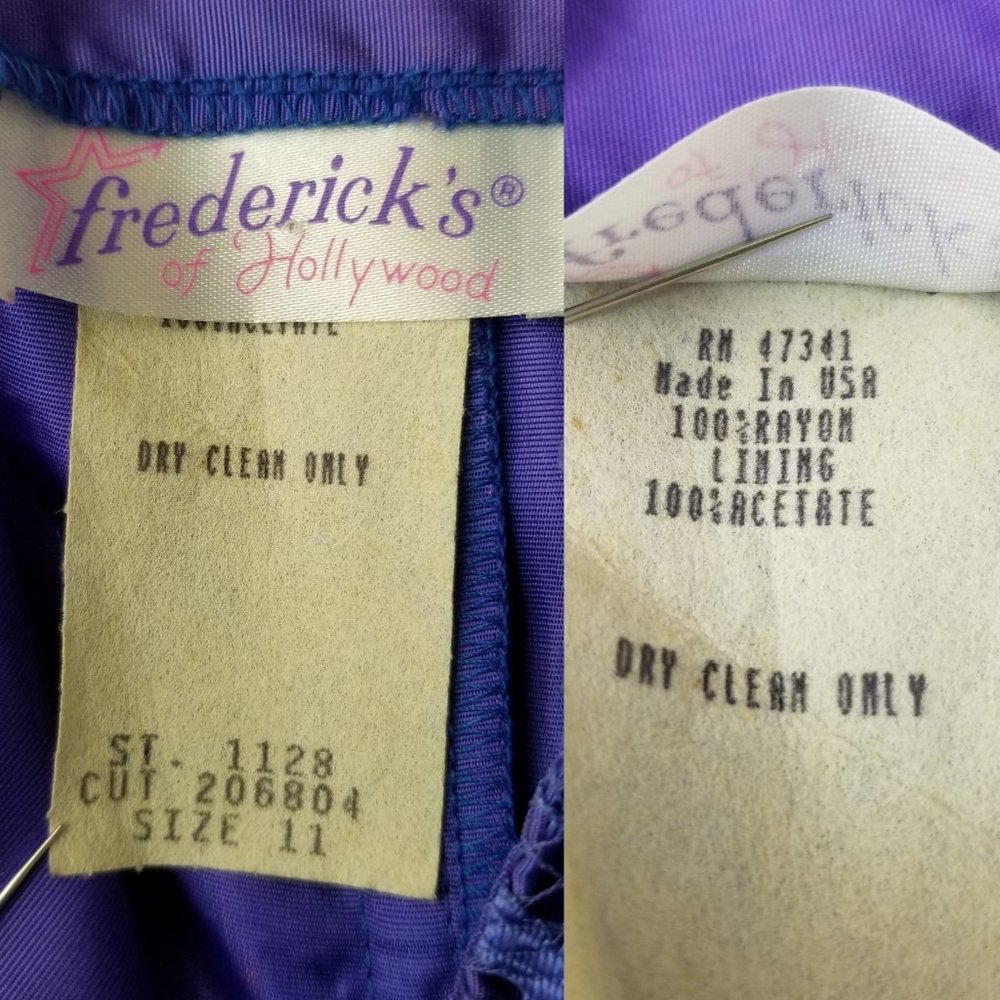 SOLD🌈1980s Frederick's of Hollywood dress - Picture 7 of 8